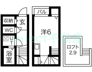 ルークス名古屋の物件間取画像